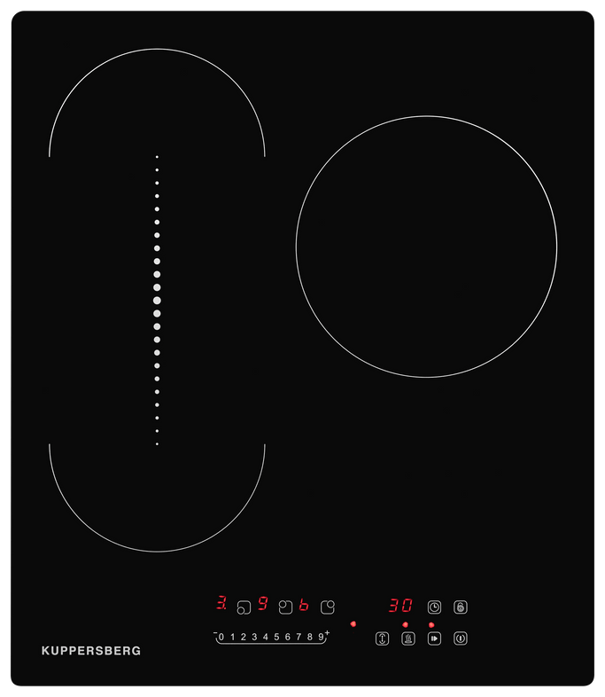 

Электрическая варочная панель Kuppersberg ECO 411, 3 конфорки, черный (ECO 411), Черная, ECO 411