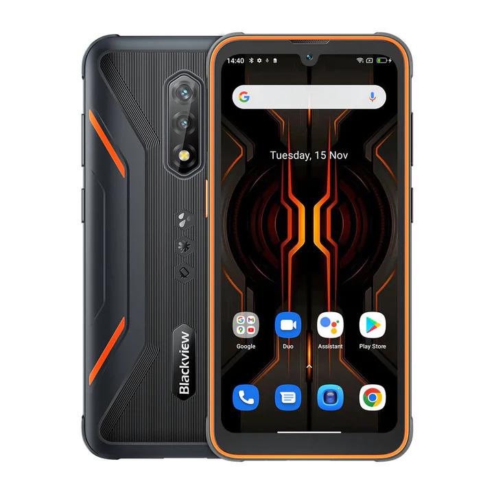 

Смартфон Blackview BV5200 Pro, 6.08" 720x1560 IPS, MediaTek Helio G35, 4Gb RAM, 64Gb, 3G/4G, NFC, Wi-Fi, BT, 2xCam, 2-Sim, 5180 мА⋅ч, USB Type-C, Android, оранжевый, BV5200 Pro