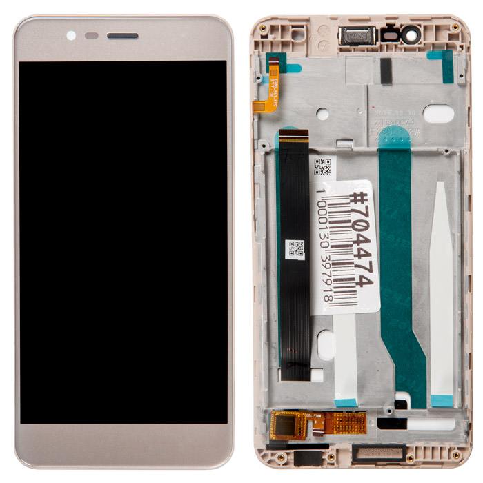

Дисплей в сборе с тачскрином и передней панелью для Asus ZenFone 3 Max ZC520TL (704474)