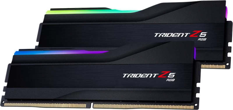 

Комплект памяти DDR5 DIMM 64Gb (2x32Gb), 6000MHz, CL32, 1.4 В, G.Skill, Trident Z5 RGB (GS_F5-6000J3238G32GX2-TZ5RK) Retail, GS_F5-6000J3238G32GX2-TZ5RK