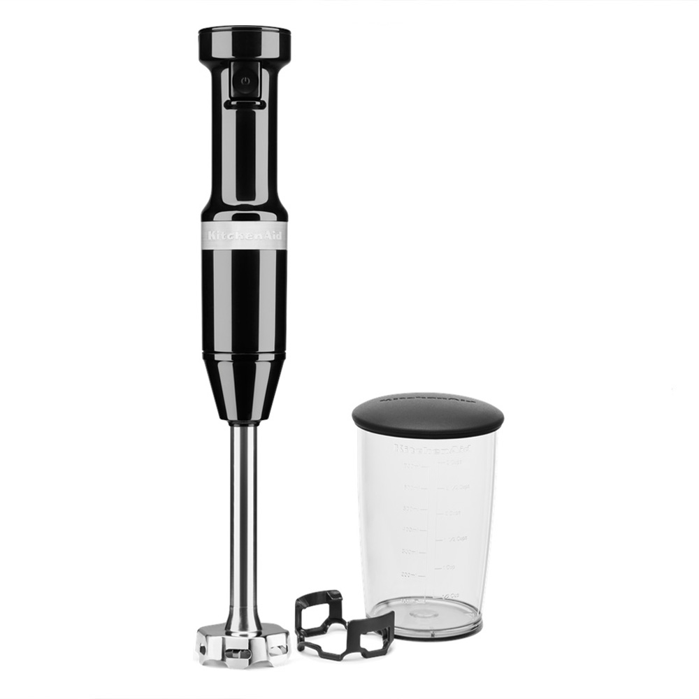 

Блендер погружной KitchenAid Classic 5KHBV53EOB 180 Вт, черный (5KHBV53EOB), Classic 5KHBV53EOB
