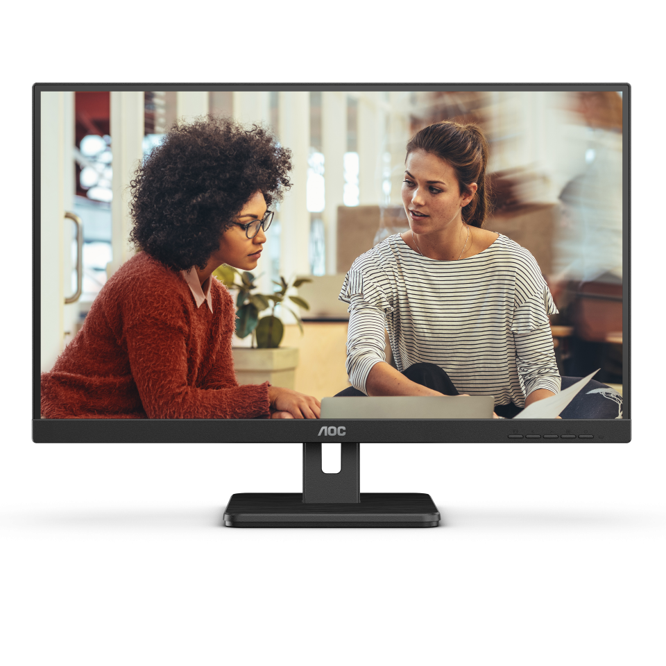 

Монитор 27" AOC 27E3UM VA, 1920x1080 (16:9), 300кд/м2, 4 мс, 178°/178°, Adaptive Sync, VGA, HDMI, DisplayPort, черный (27E3UM/BK), 27E3UM