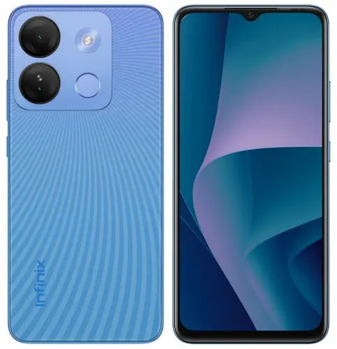 

Смартфон Infinix Smart 7 HD, 6.6" 720x1612 IPS, Unisoc Tiger T606, 2Gb RAM, 64Gb, 3G/4G, Wi-Fi, BT, 2xCam, 2-Sim, 5000 мА⋅ч, Micro-USB, Android 12, синий (10038626), Smart 7 HD