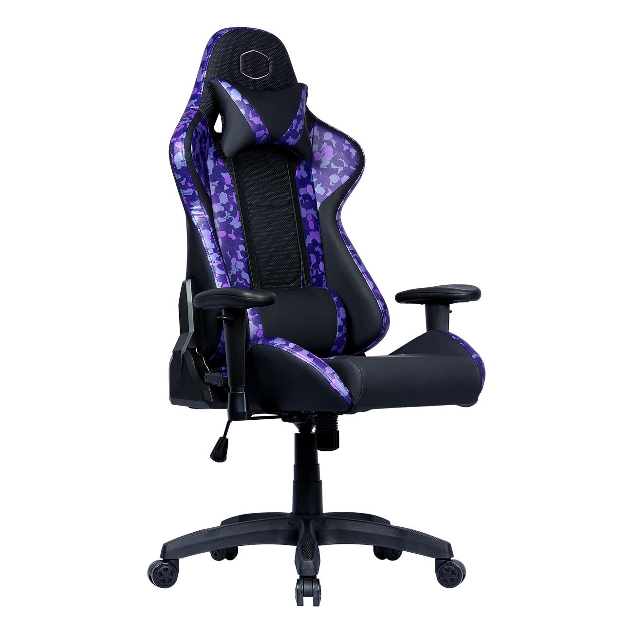 

Кресло игровое Cooler Master Caliber R1S CAMO, черный/фиолетовый (CMI-GCR1S-PRC), R1S CAMO