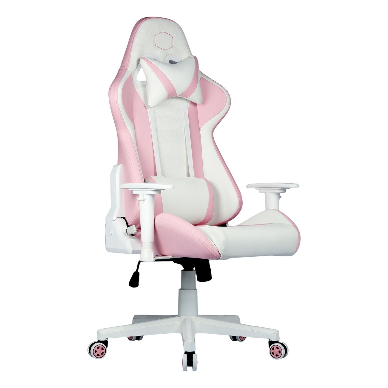 Кресло игровое Cooler Master Caliber R1S, белый/розовый (CMI-GCR1S-PKW)