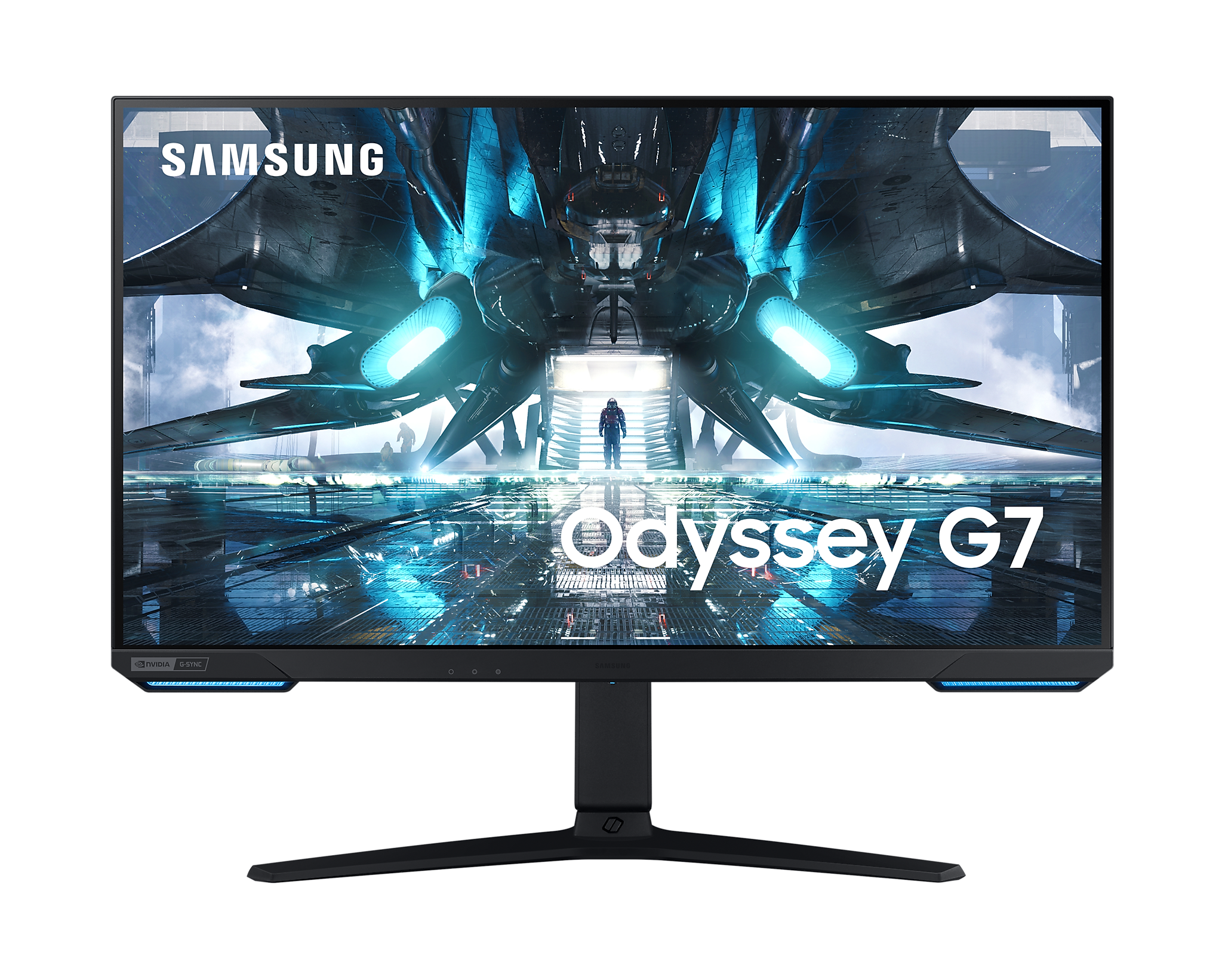 

Монитор 28" Samsung Odyssey G7 S28AG702NI IPS, 3840x2160 (16:9), 400кд/м2, 144 Гц, 1 мс, 178°/178°, FreeSync Premium, G-Sync Compatible, HDMI, DisplayPort, USB-Hub, черный (LS28AG702NIXCI), S28AG702NI
