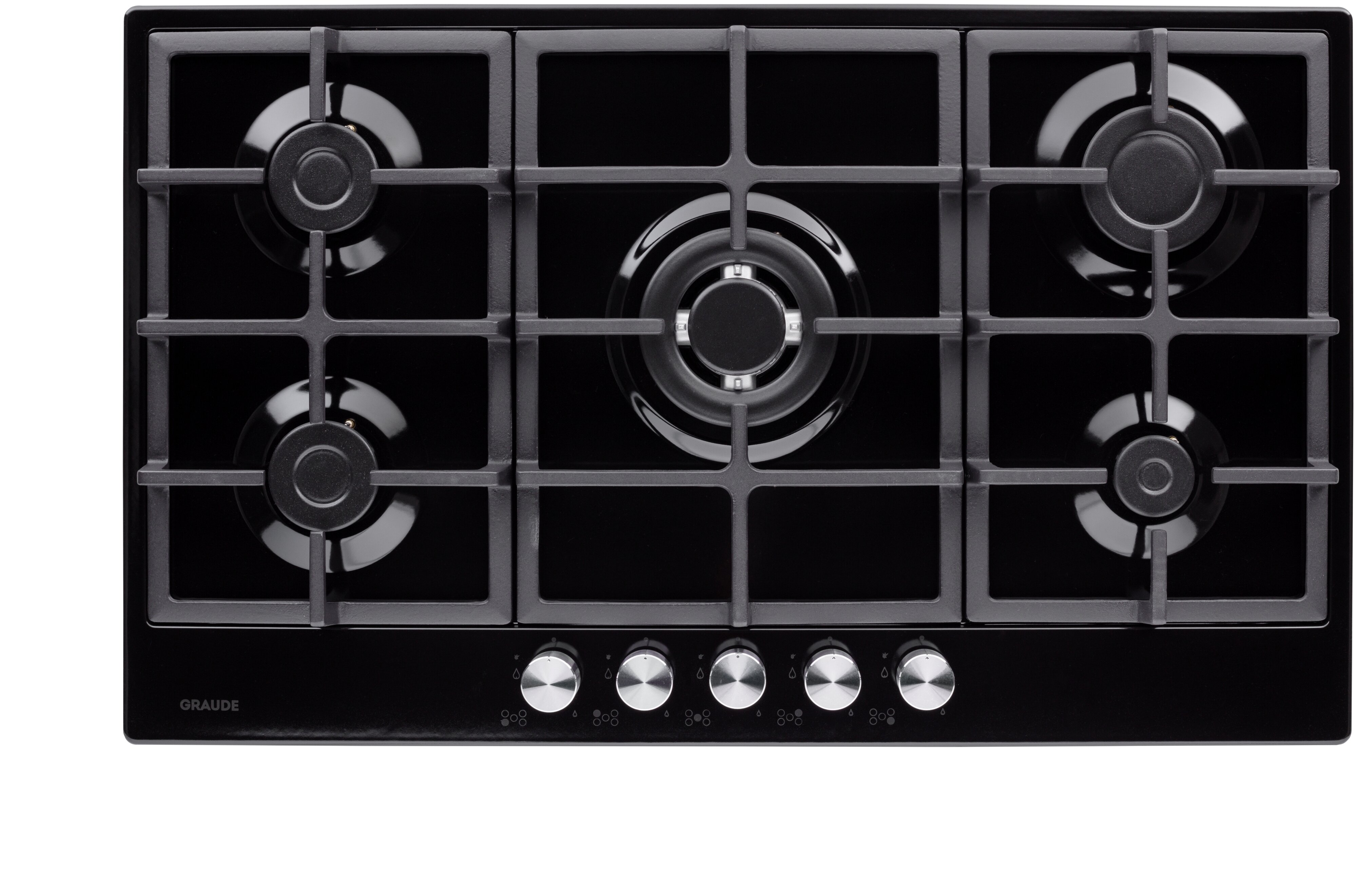 

Газовая варочная панель Graude GS 90.1 SM 5 конфорок, черный (GS 90.1 SM), Черная, GS 90.1 SM