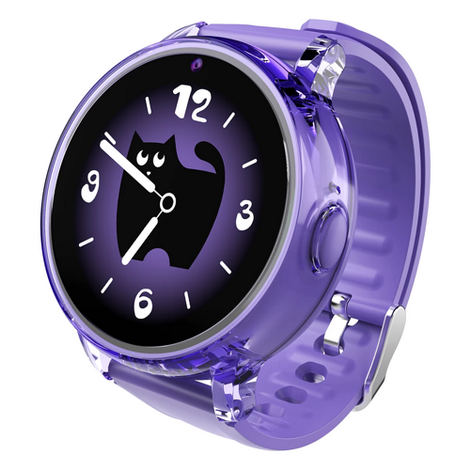 

Умные часы детские GEOZON KIDS ZERO VIOLET, 1.09" TFT, фиолетовый (G-W25VLT), KIDS ZERO VIOLET