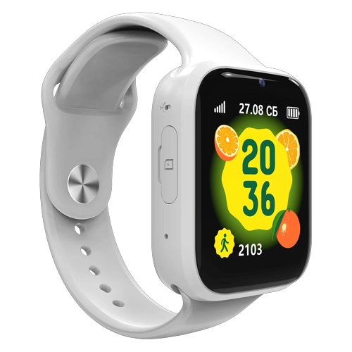 Умные часы детские GEOZON KIDS CONCEPT WHITE, белый