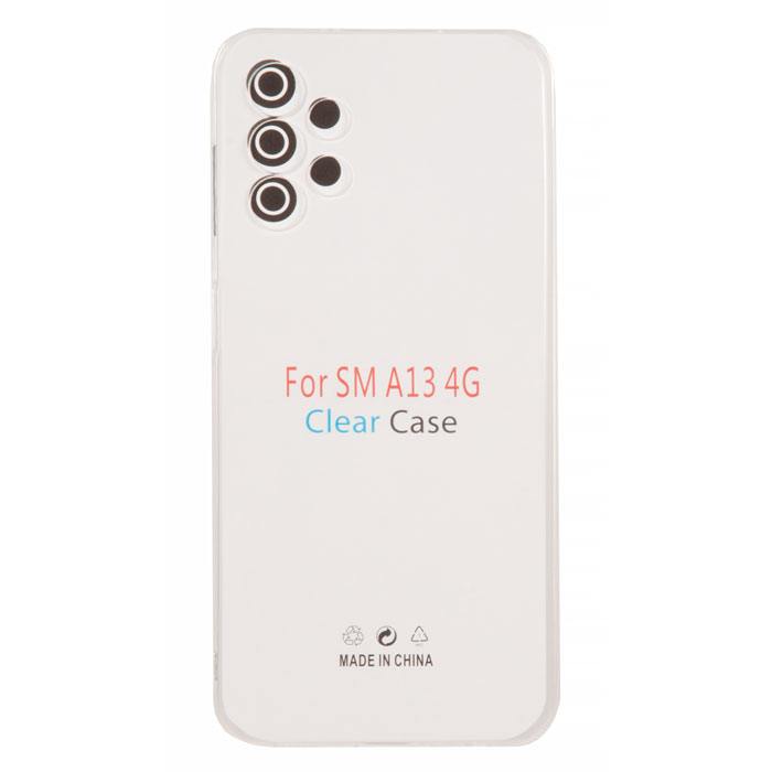 Чехол-накладка Clear Case для смартфона Samsung Galaxy A13, силикон, прозрачный (928769)