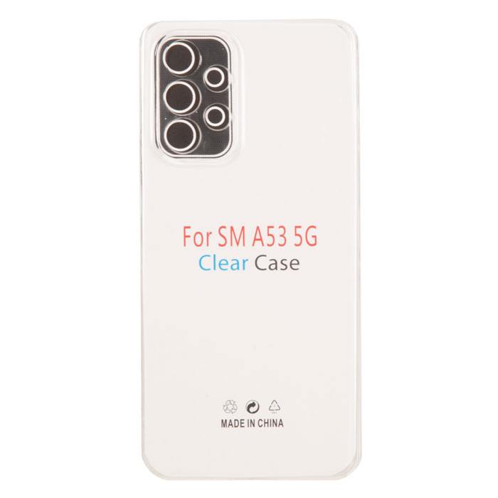 

Чехол-накладка Clear Case для смартфона Samsung Galaxy A53, силикон, прозрачный (928782)