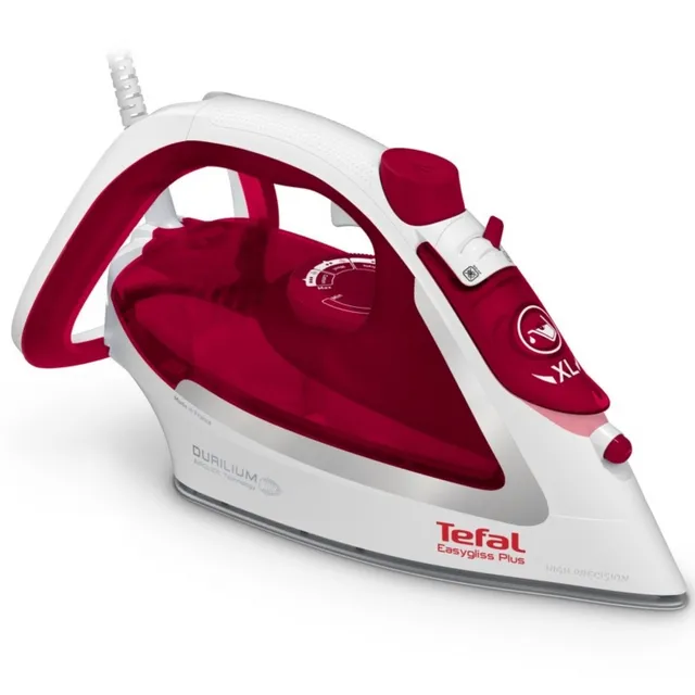 

Утюг Tefal Easygliss Plus FV5717 2.5 кВт, 2 м, красный (FV5717E0), FV5717