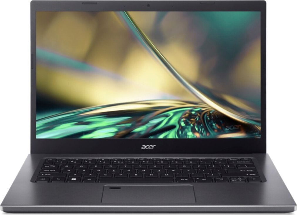 Ноутбук Acer Aspire 5 A514-55-53S7 14" IPS 1920x1080, Intel Core i5 1235U 1.3 ГГц, 16Gb RAM, 512Gb SSD, без OC, серый (NX.K5DER.008)