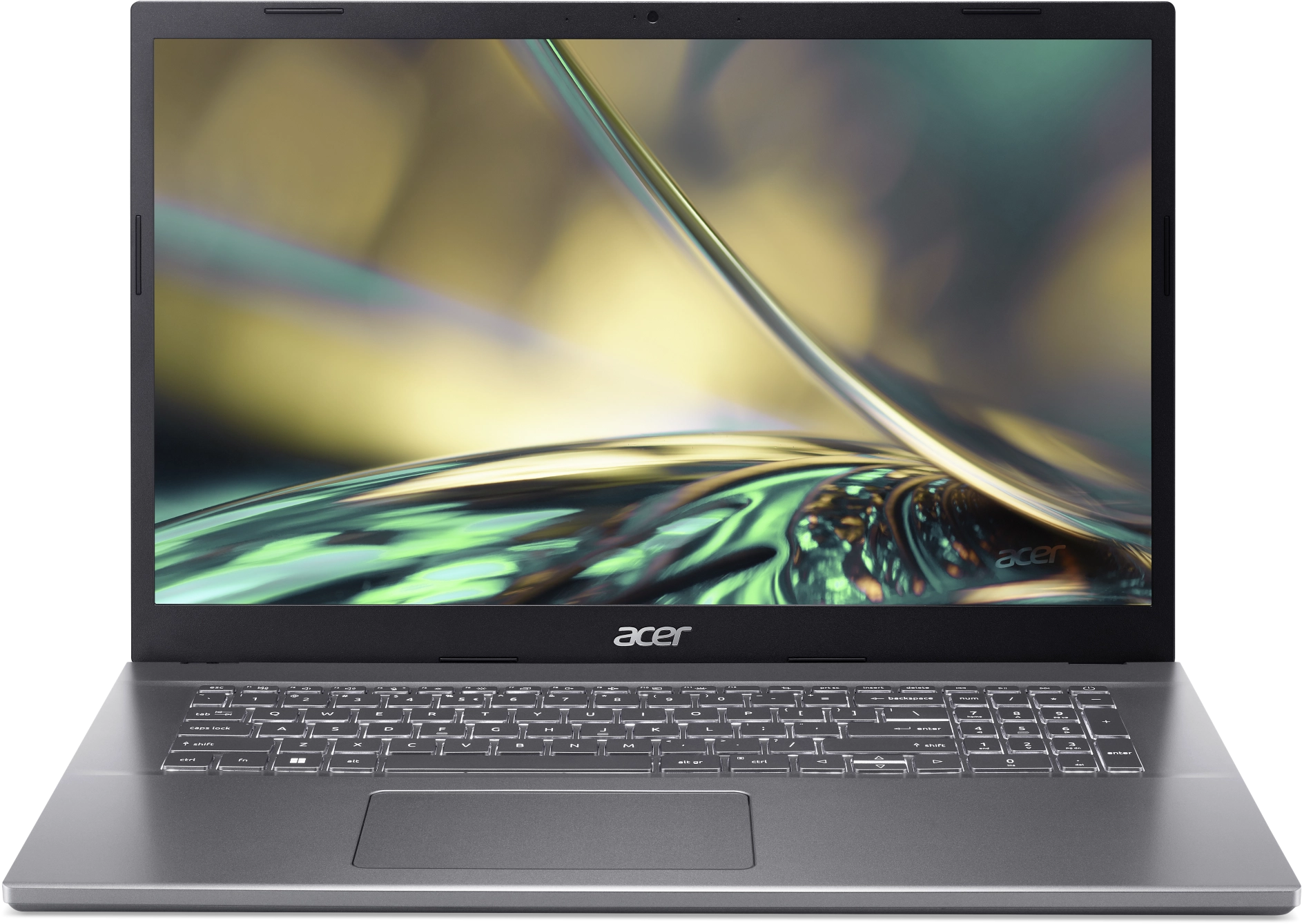 

Ноутбук Acer Aspire 5 A517-53G-58M9 17.3" IPS 1920x1080, Intel Core i5 1235U 1.3 ГГц, 8Gb RAM, 512Gb SSD, NVIDIA GeForce MX550-2Gb, без OC, серый (NX.K66ER.008), A517-53G-58M9