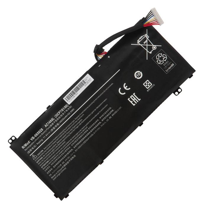 

Аккумуляторная батарея AC14A8L для Acer, 11.4 В, 4.6 А·ч, черный (937967), AC14A8L