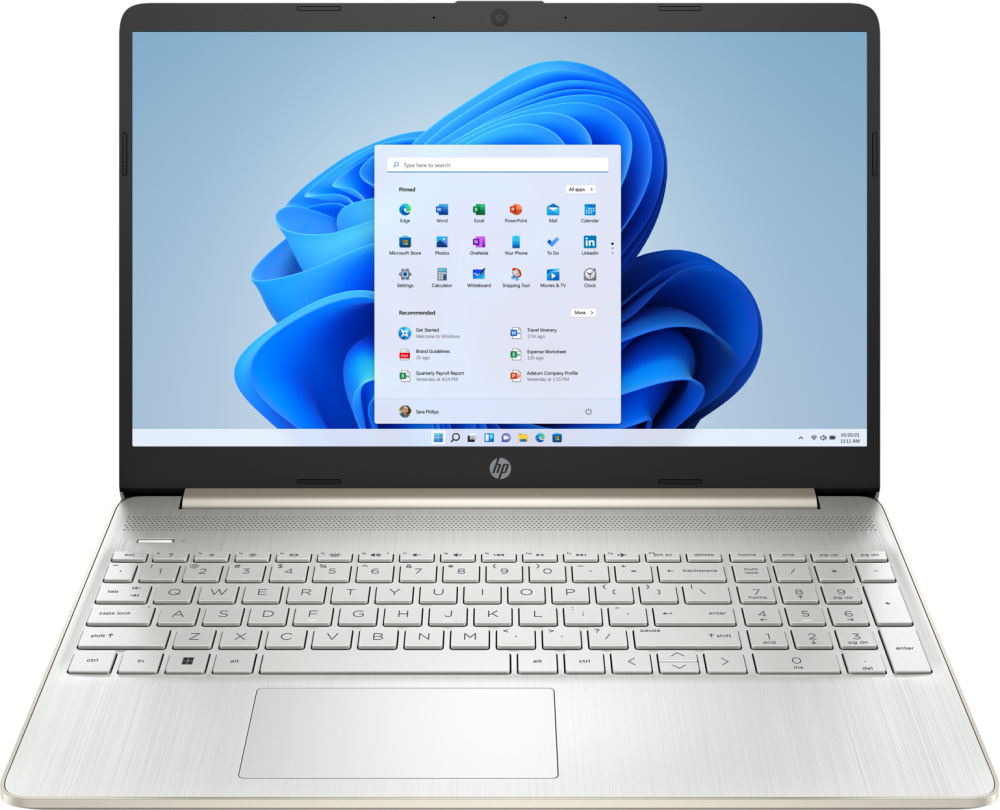 

Ноутбук HP 15s-fq2619nw 15.6" IPS 1920x1080, Intel Core i3 1115G4 3 ГГц, 8Gb RAM, 256Gb SSD, W11, золотистый (6Y7X5EA), 15s-fq2619nw