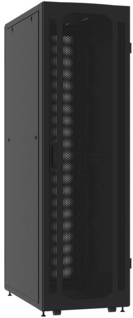 Шкаф телекоммуникационный напольный 42U 600x800 мм, перфорация/металл, черный, разборный, NT Practic.3 42-68.PP12.SD2.BF12 (42-68.PP12.SD2.BF12 B)