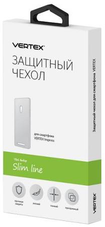 Чехол-накладка Vertex для смартфона Vertex Reef, силикон, прозрачный (CCRF)