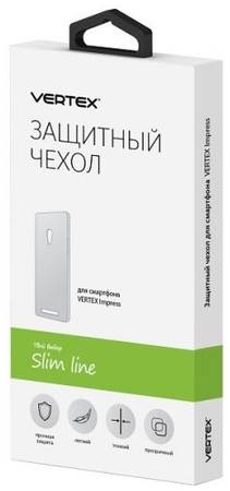 Чехол-накладка Vertex для смартфона Vertex Tiger, силикон, прозрачный (CCT-GR)