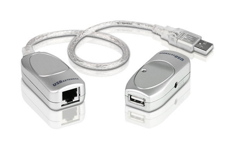 Кабель USB 11 AM-AF Aten UCE60 до 60м через RJ45 по витой паре питание от шины 11600₽