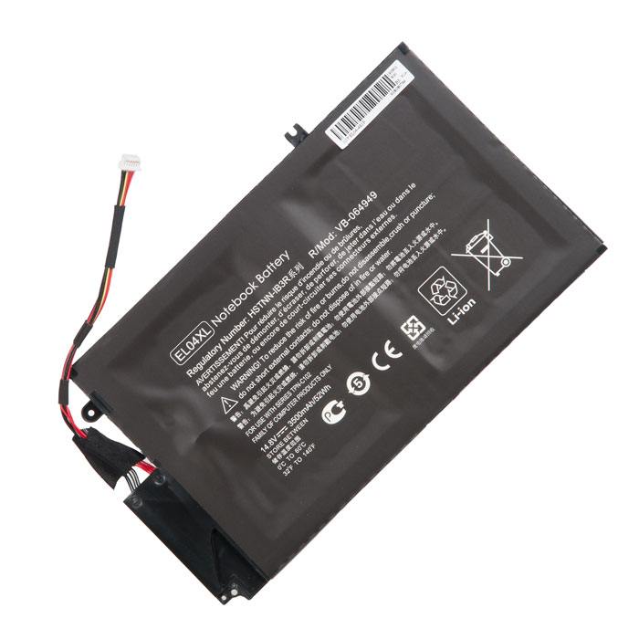 

Аккумуляторная батарея EL04XL для HP, 14.8 В, 3.5 А·ч, 52Wh, черный (723520), EL04XL