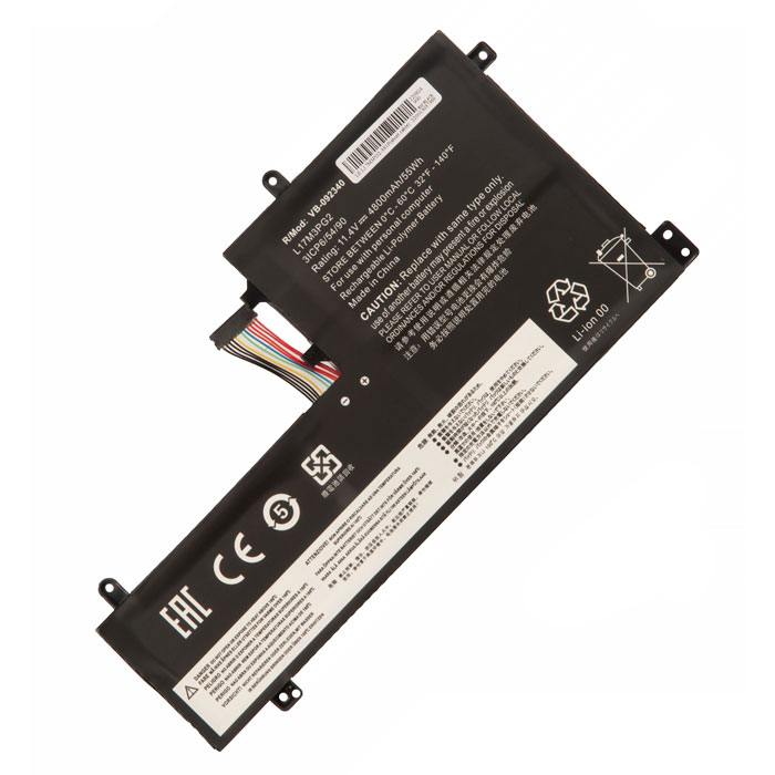 

Аккумуляторная батарея L17M3PG2 для Lenovo, 11.4 В, 4.8 А·ч, черный, короткий шлейф (928733), L17M3PG2