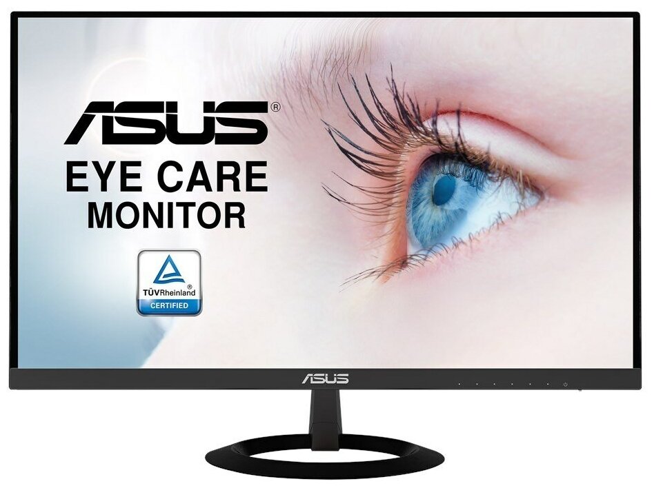 

Монитор 23.8" ASUS VZ249HE IPS, 1920x1080 (16:9), 250кд/м2, 5 мс, 178°/178°, VGA, HDMI, черный (90LM02Q3-B01670), VZ249HE