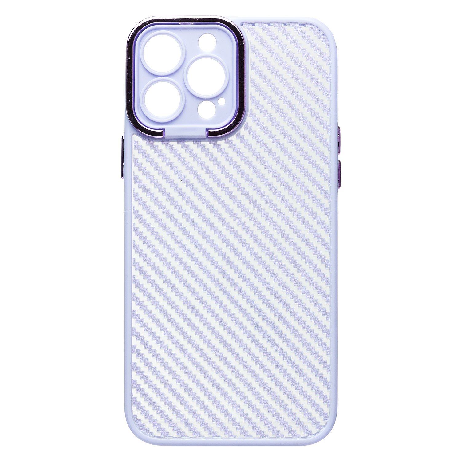 

Чехол-накладка PC077 для смартфона Apple iPhone 13 Pro Max, силикон, светло-фиолетовый (215128)
