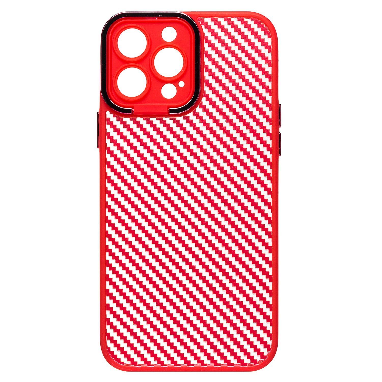 

Чехол-накладка PC077 для смартфона Apple iPhone 13 Pro Max, силикон, красный (215127)
