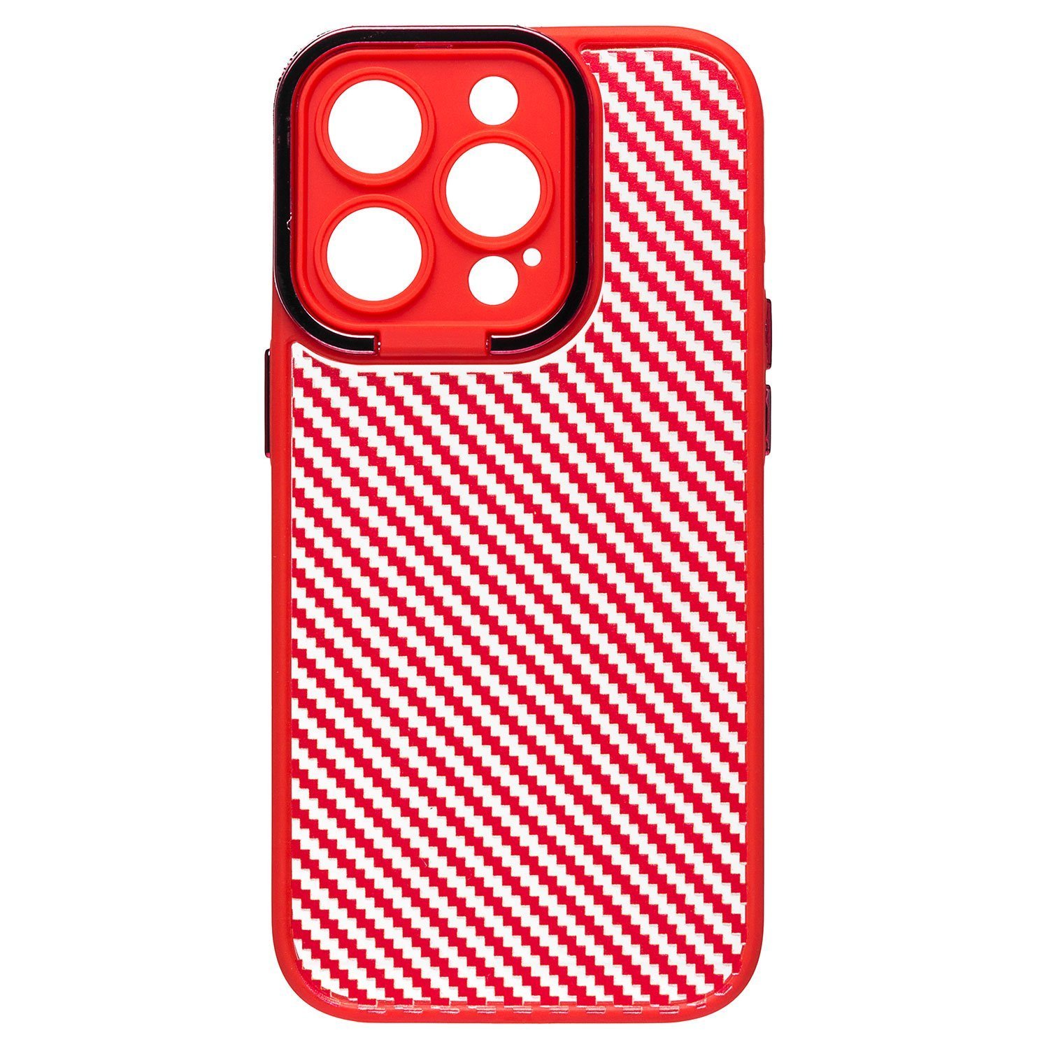 

Чехол-накладка PC077 для смартфона Apple iPhone 14 Pro, силикон, красный (215139)