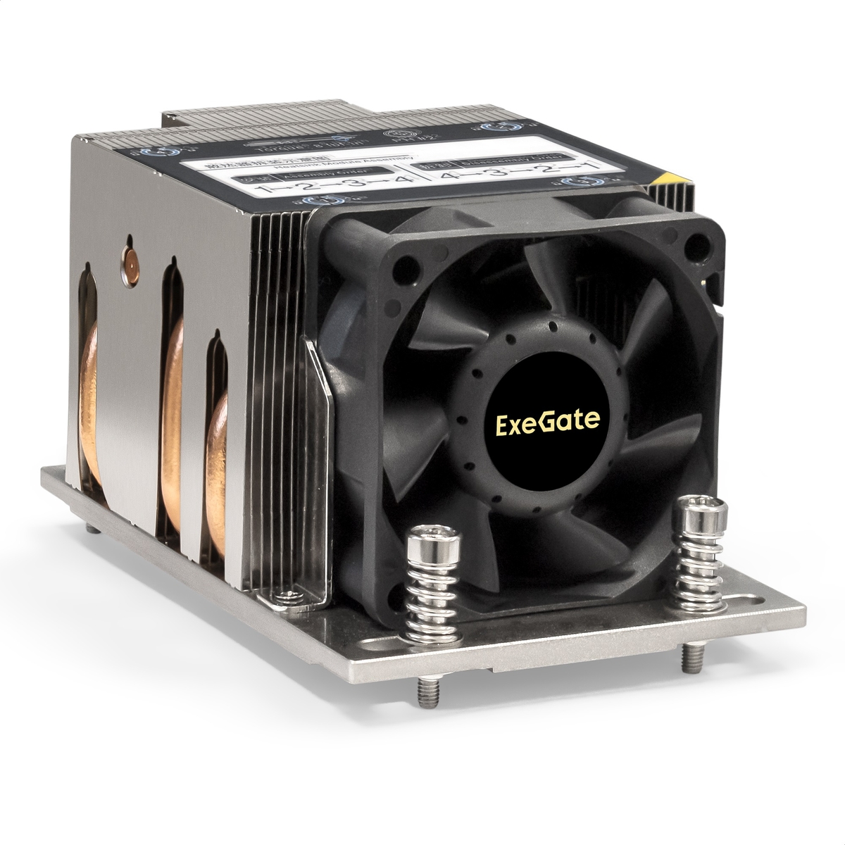 

Кулер ExeGate, ESNK-P0063AP4, Socket SP3, 60x60x25, 2U, (EX293436RUS), ESNK-P0063AP4