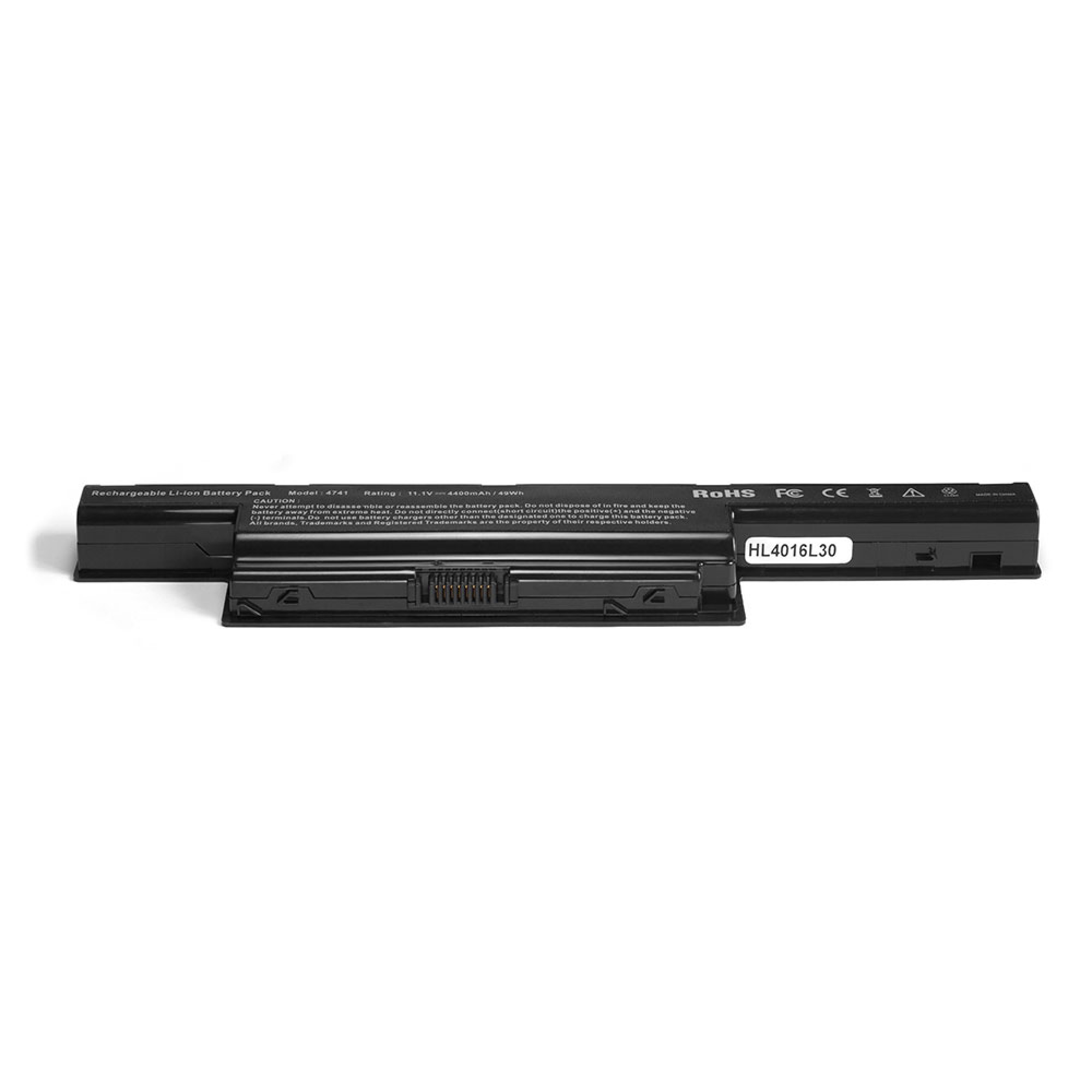 

Аккумуляторная батарея для Acer, 10.8 В, 6.6 А·ч, черный (AC5551H), 0
