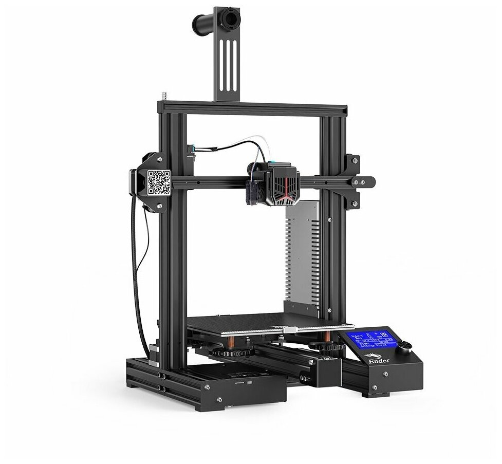 

3D принтер Creality Ender-3 Neo, FDM, PLA/PETG/ABS, USB, черный, набор для сборки (1001020444), Ender-3 Neo