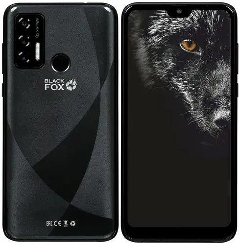 Смартфон Black Fox B9 Fox+ 2Gb/64Gb Android черный