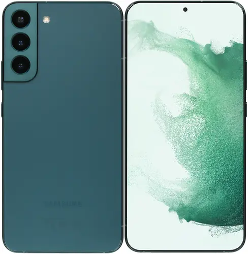 

Смартфон Samsung Galaxy S22+, 6.6" 1080x2340 Dynamic AMOLED 2X, Samsung Exynos 2200, 8Gb RAM, 256Gb, 3G/4G/5G, NFC, Wi-Fi, BT, 3xCam, 2-Sim, 4500 мА⋅ч, USB Type-C, Android 12, зеленый, Galaxy S22+