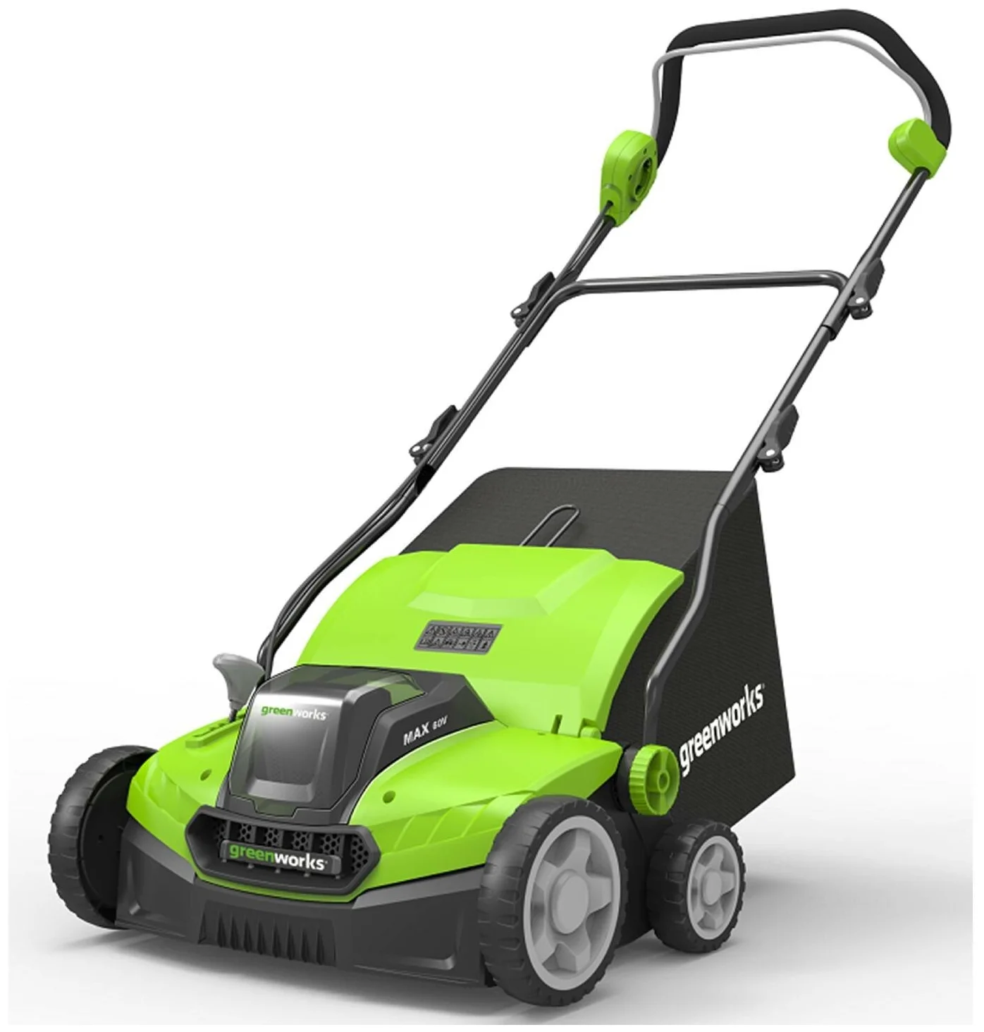 Аэратор Greenworks GDT15, щеточный