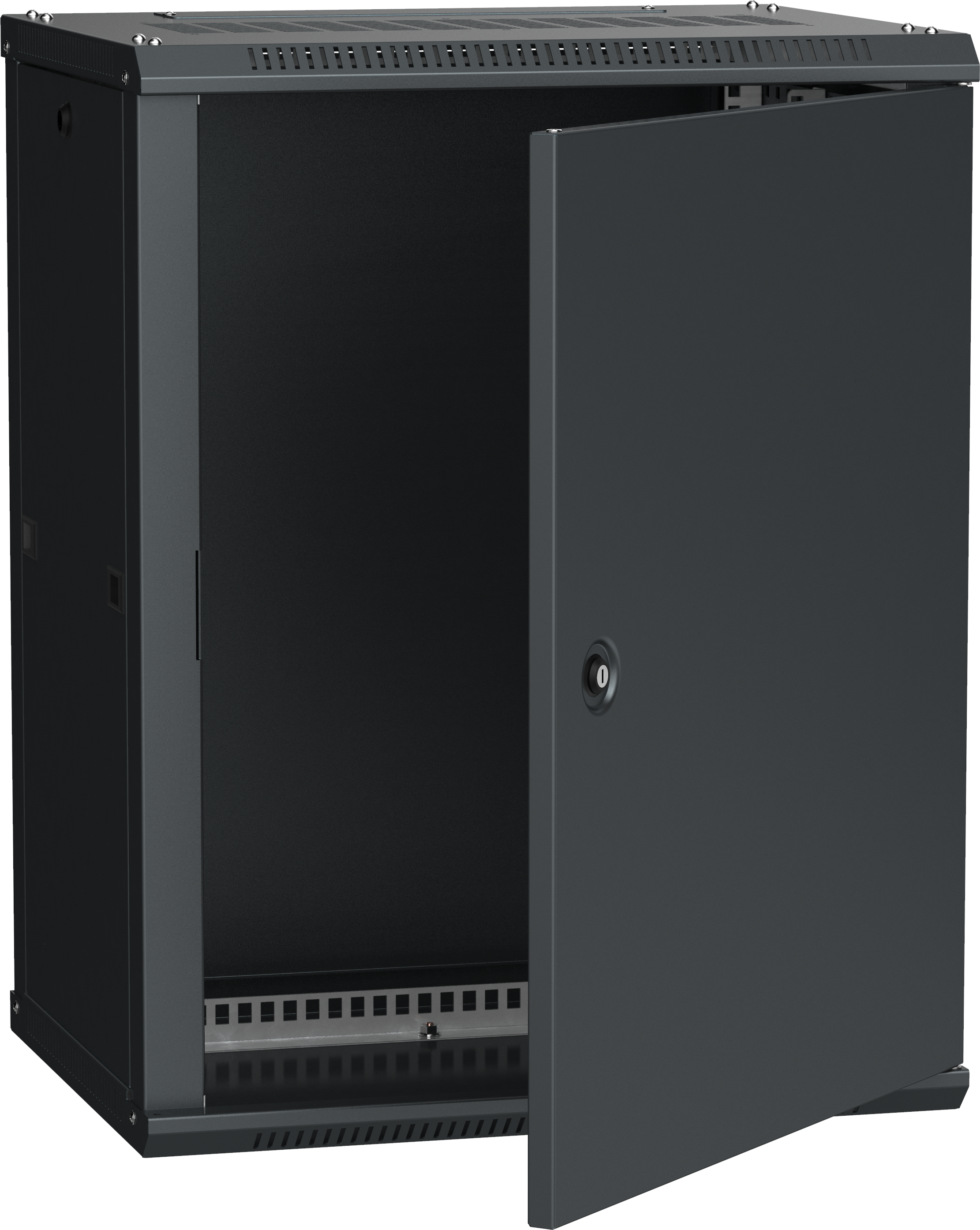 

Шкаф телекоммуникационный настенный 12U 600x450 мм, металл, черный, разборный, ITK LINEA W LWR5-12U64-MF (LWR5-12U64-MF), LWR5-12U64-MF