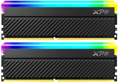 

Комплект памяти DDR4 DIMM 32Gb (2x16Gb), 3600MHz, CL18, 1.35 В, ADATA, XPG Spectrix D45G RGB (AX4U360016G18I-DCBKD45G) Retail, AX4U360016G18I-DCBKD45G