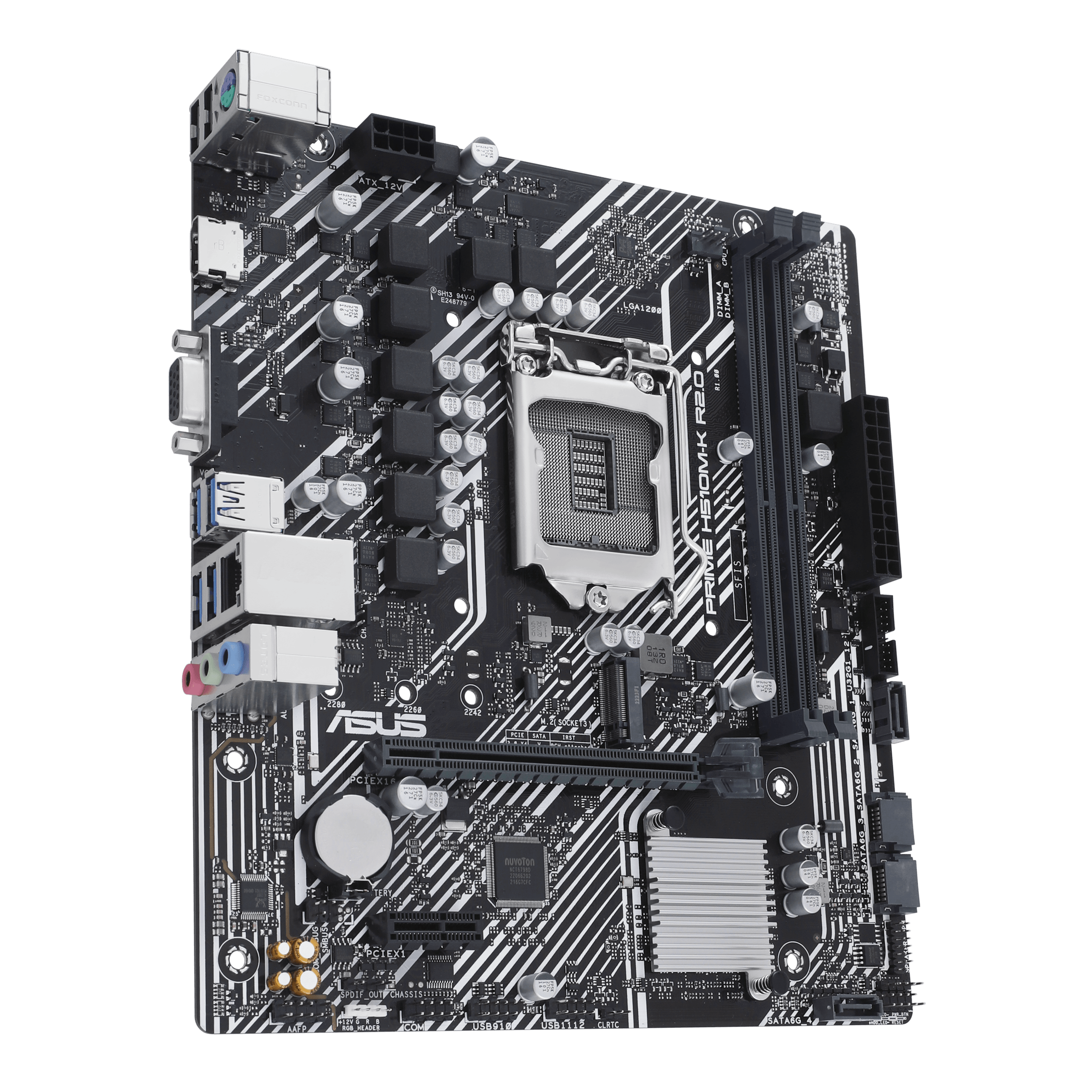 Материнская плата ASUS PRIME H510M-K R2.0, Socket1200, Intel H470