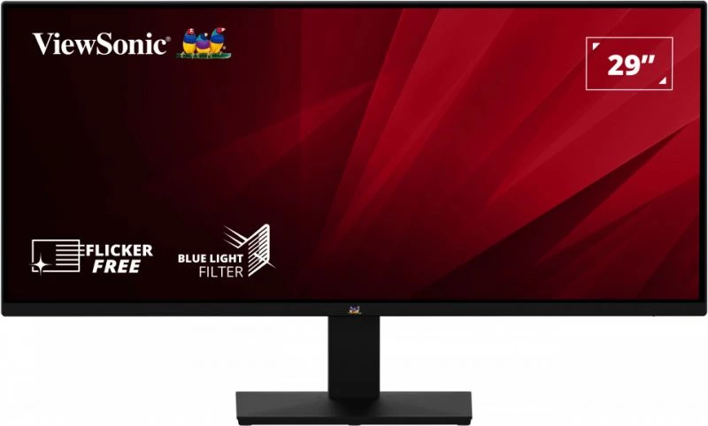 

Монитор 29" Viewsonic VA2932-MHD IPS, 2560x1080 (21:9), 250кд/м2, 4 мс, 178°/178°, HDMI, DisplayPort, черный, VA2932-MHD