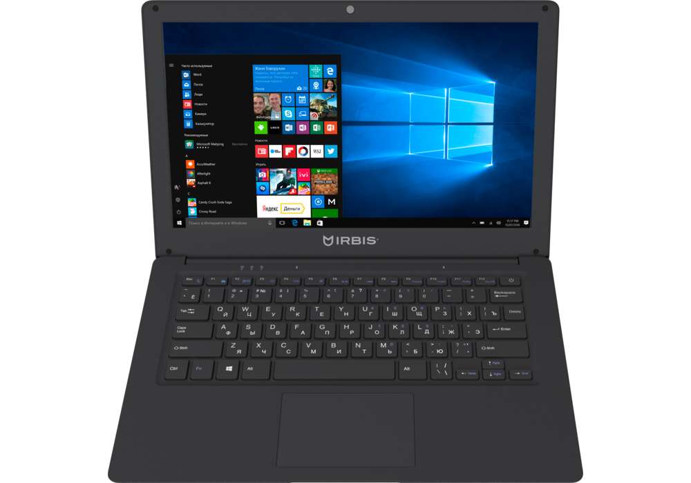 

Ноутбук IRBIS NB64 13.3" 1920x1080, Intel Atom x5 Z8350 1.44 ГГц, 2Gb RAM, 32Gb eMMC, W10, серый (NB64), NB64