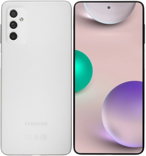 Смартфон Samsung Galaxy M52 5G, 6.7" 1080x2400 Super AMOLED Plus, Qualcomm Snapdragon 778G, 6 Гб RAM, 128 Гб, 3G/4G/5G, NFC, Wi-Fi, BT, 3xCam, 2-Sim, 5000 мА⋅ч, USB Type-C, Android 11, белый (SM-M526BZWHCAU) отказ от покупки, без следов эксплуатации, полный комплект