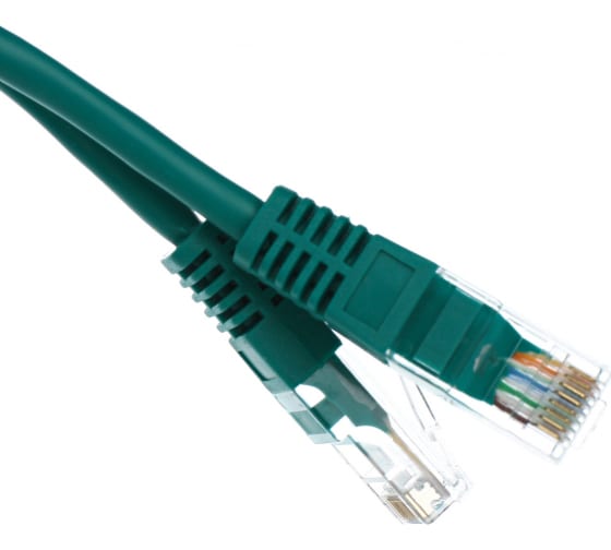 

Патч-корд UTP кат.5e, 2 м, RJ45-RJ45, зеленый, Neomax (NM13001-020G)