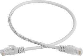 

Патч-корд UTP кат.5e, 3 м, RJ45-RJ45, серый, ITK (PC01-C5EU-3M-G)