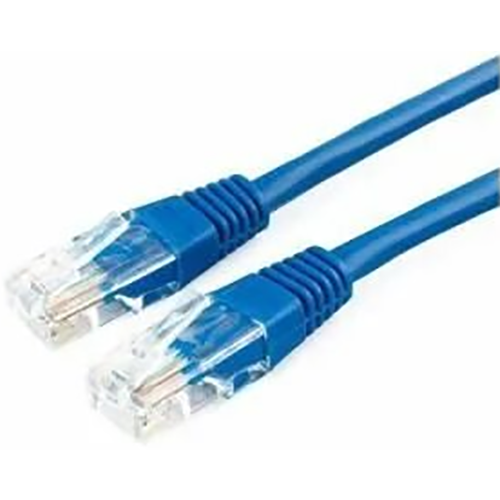 

Патч-корд UTP кат.5e, 3 м, RJ45-RJ45, синий, CCA, Bion (BPC-U5E101-3M-BL)