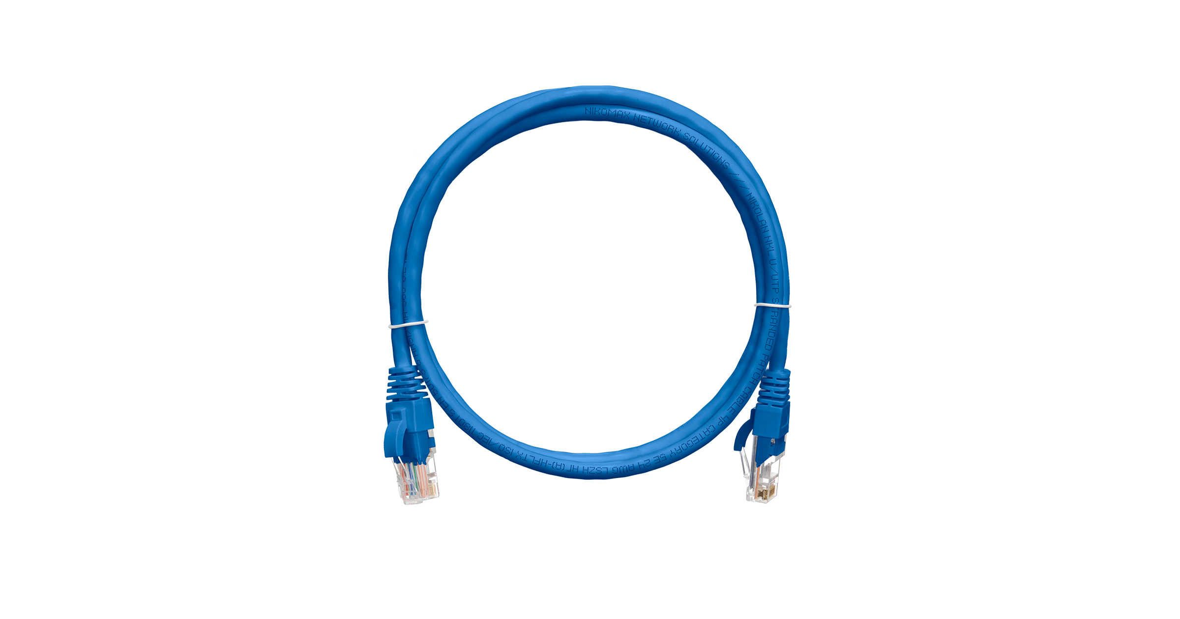 

Патч-корд UTP кат.5e, 3 м, RJ45-RJ45, синий, CU, LSZH, NIKOMAX (NMC-PC4UD55B-030-C-BL)