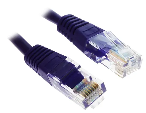 

Патч-корд UTP кат.5e, 3 м, RJ45-RJ45, фиолетовый, Cablexpert (PP12-3M/V)