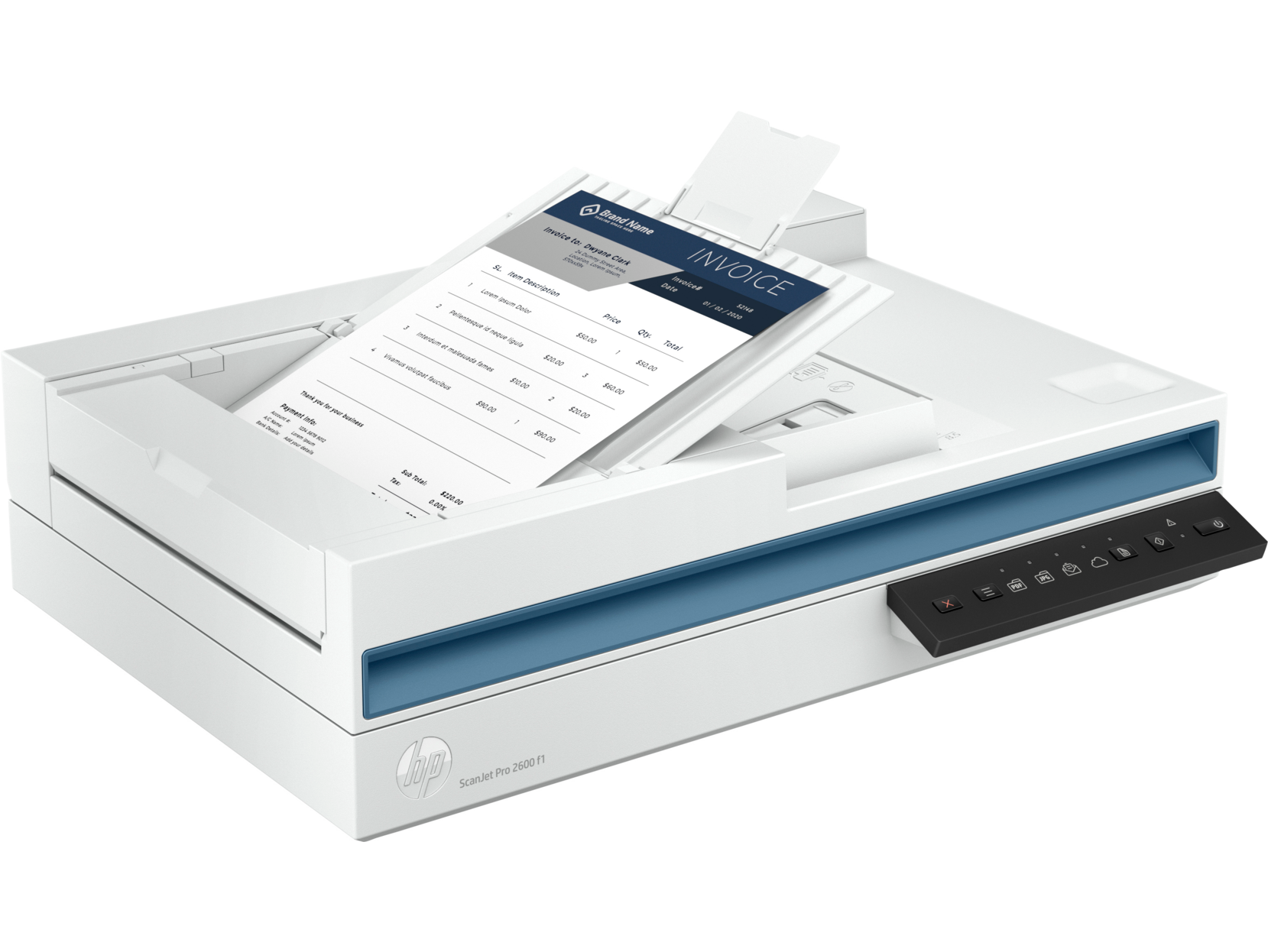 

Сканер планшетный HP Scanjet Pro 2600 f1, A4, CIS, 600x600dpi, ДАПД 60 листов, ч/б 25 стр. или 50 изобр. в минуту (300dpi),цв. 25 стр/мин / 50 изобр/мин, 48 бит, 24 бит, USB 2.0 (20G05A), 2600 f1