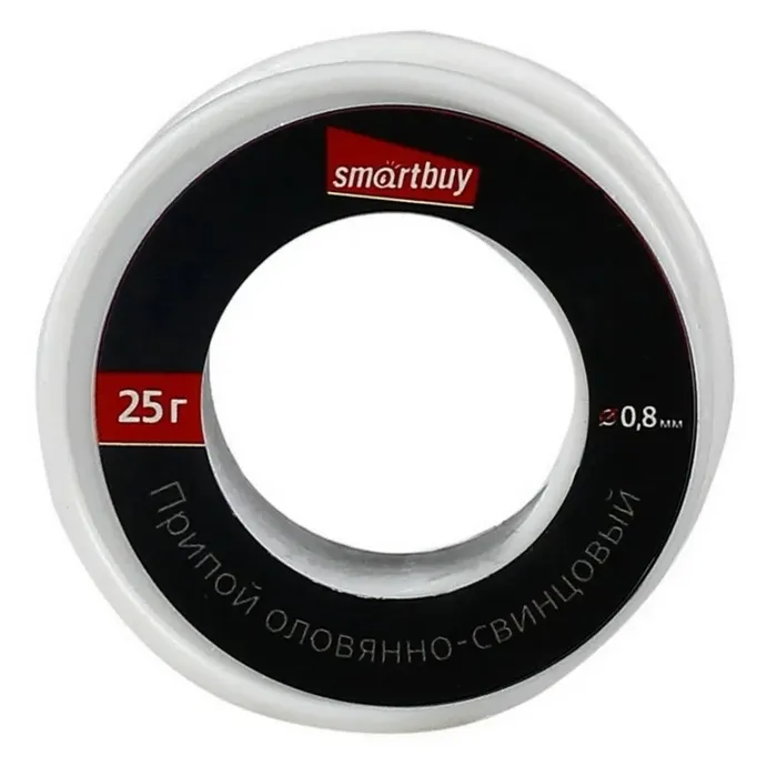 Припой Smartbuy SBT-SIW-25, 800 мкм, 25 г, 1 шт.