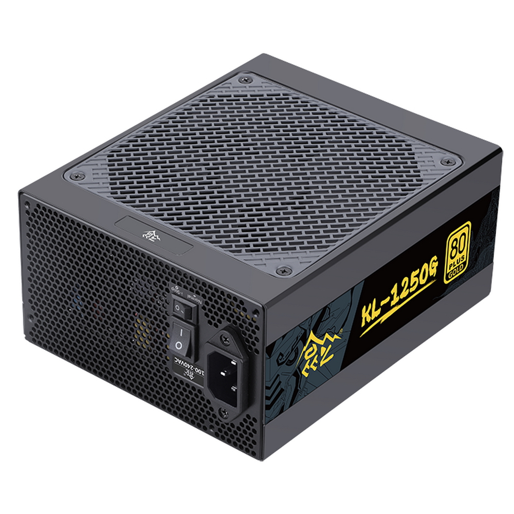 

Блок питания 1.25 кВт ATX Segotep KL-1250G, 140 мм, 80 Plus Gold, Retail (KL-1250G ATX3.0), KL-1250G
